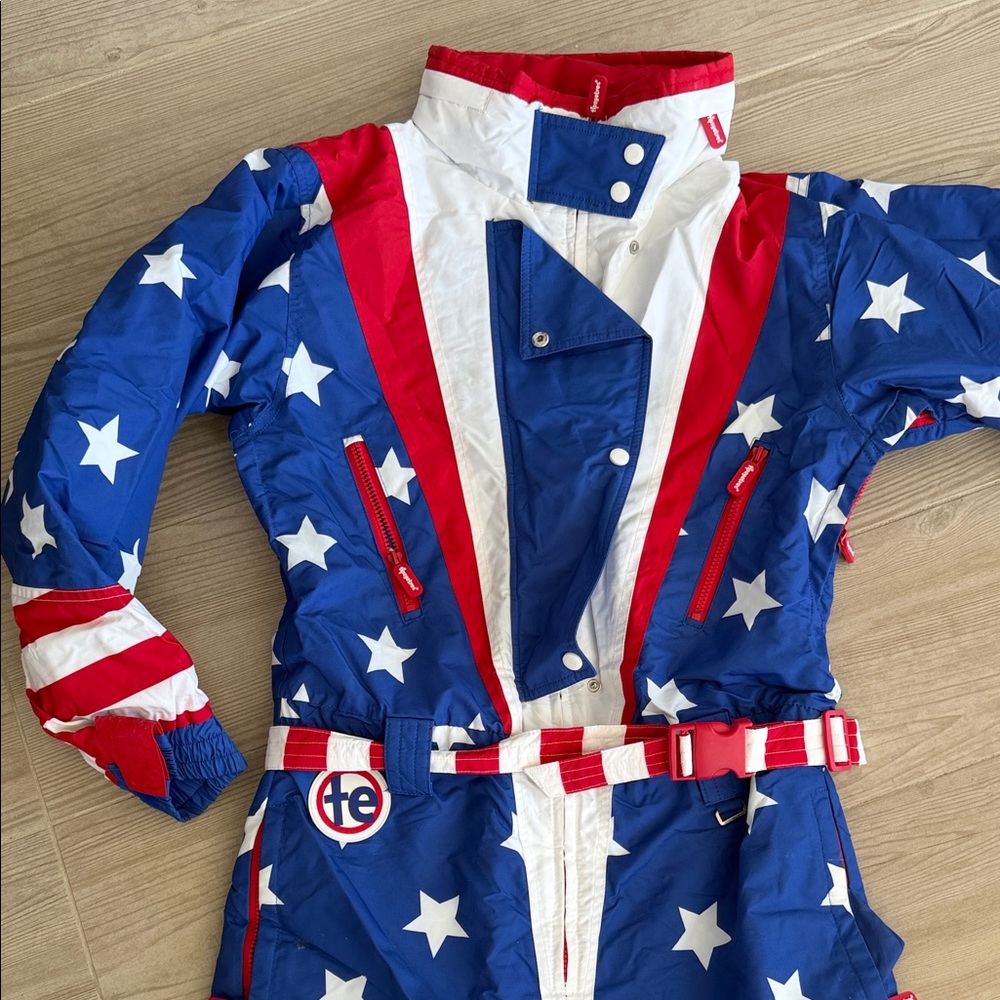 WORN ONCE Tipsy Elves snowsuit